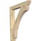 Ekena Millwork Legacy Slat Rough Sawn Outlooker, Douglas Fir, 6"W x 34"D x 40"H OUT06X34X40LEC06RDF - alternate 1